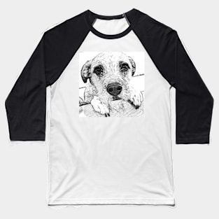 Seymour Cute Dog Baseball T-Shirt